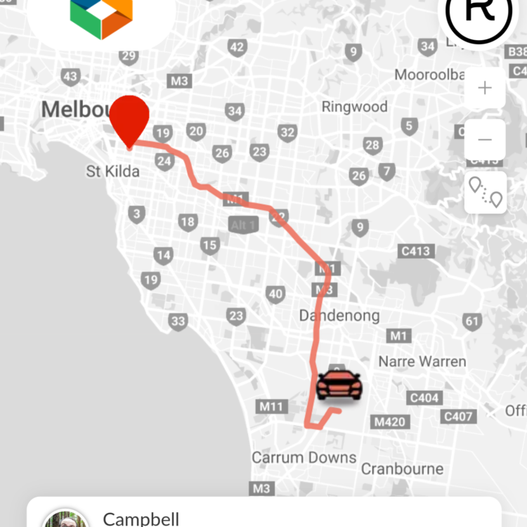 The Little Things - Real Time Driver Tracking